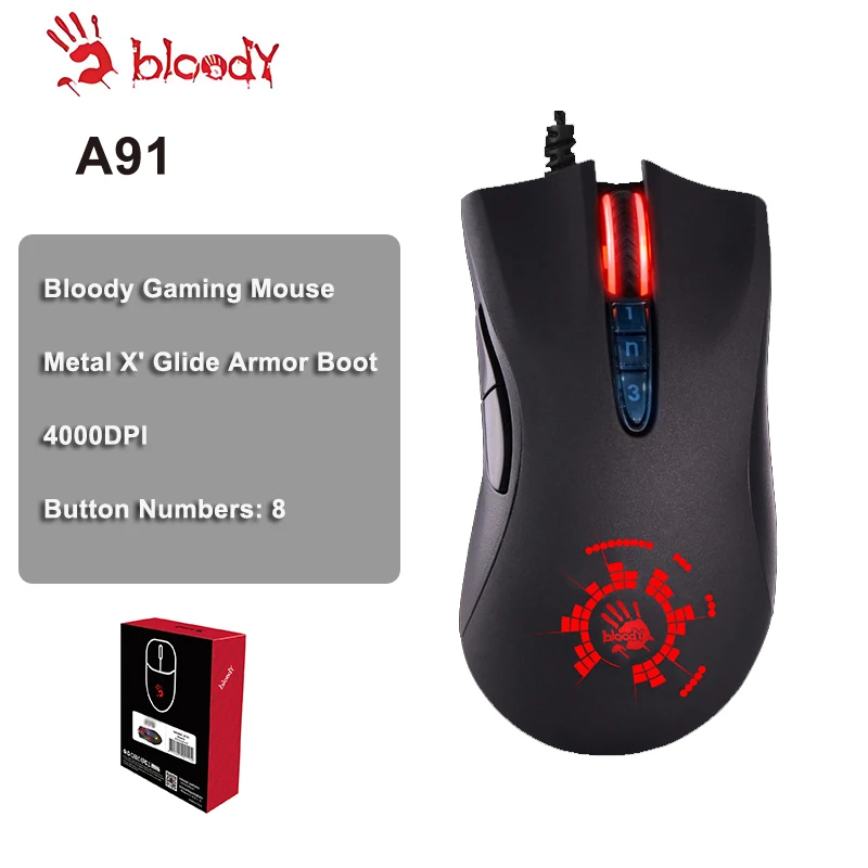 Logitech Mouse G Pro X Superlight - A4TECH Bloody A91 Gaming Mouse,4000 DPI,Drag