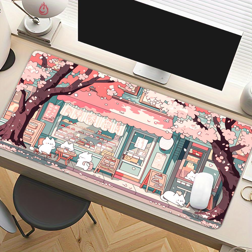 Dessert shop and cute cats Mou - Gaming Accessories Shop recension och pris