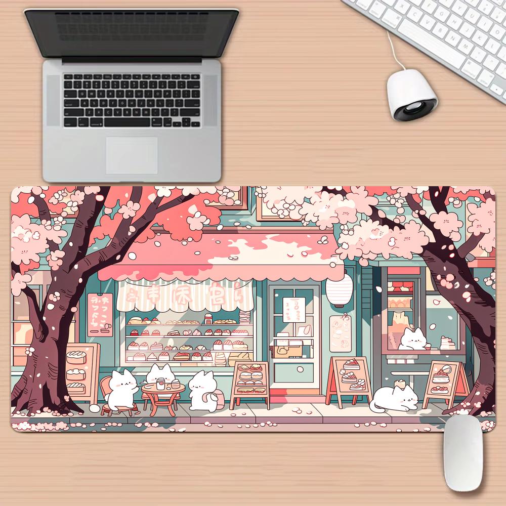 Dessert shop and cute cats Mou - Gaming Accessories Shop recension och pris