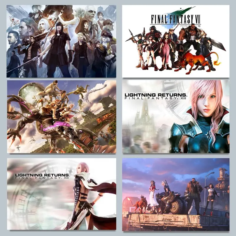 Final Fantasy VII Vaporwave Ca - Gaming Accessories For Room recension och pris