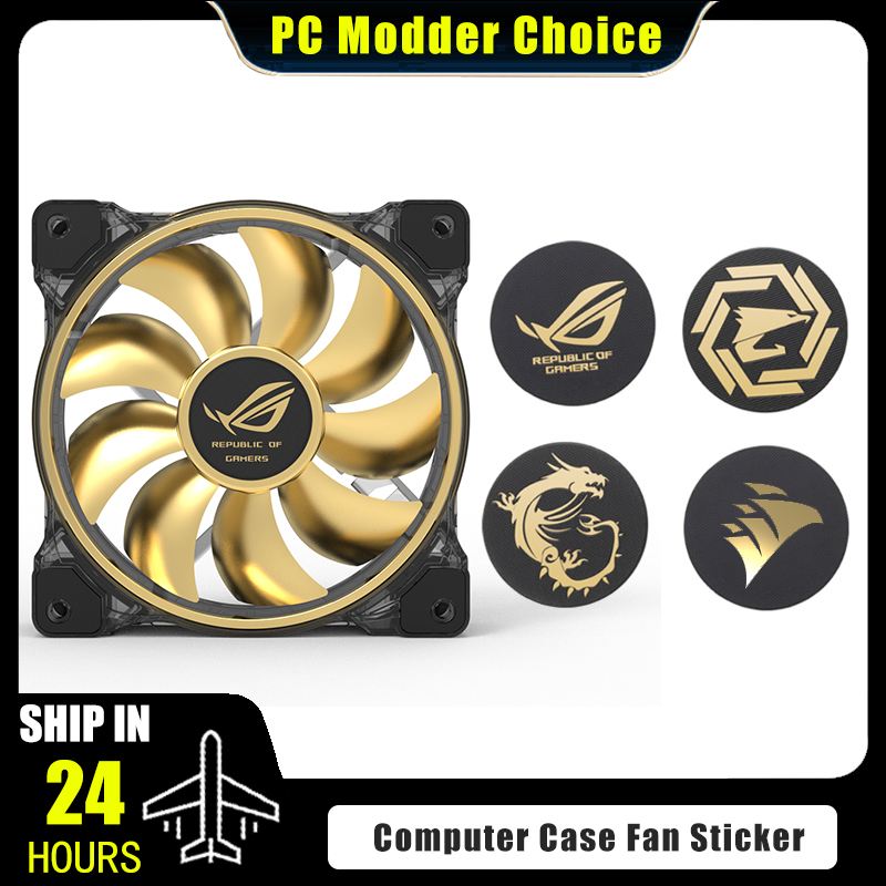 Computer Case Fan Logo Sticker - Gaming Accessories For Room recension och pris