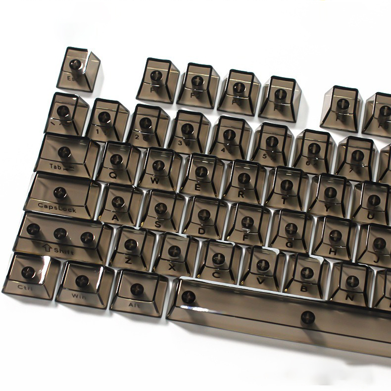 Crystal Transparent Cherry Pro - Gaming Accessories Aesthetic recension och pris