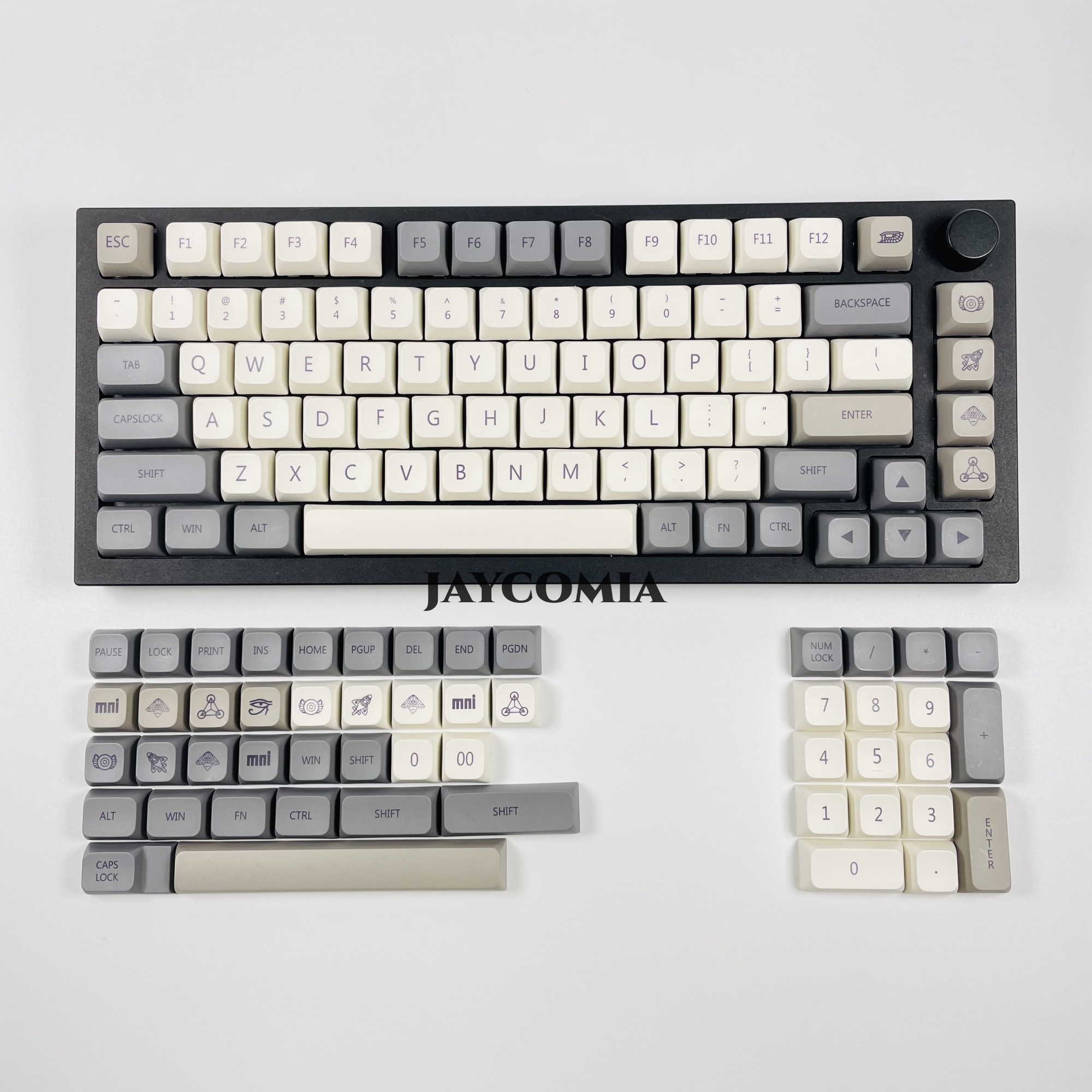 JCM XDA PBT Keycaps English/Ja - Gaming Accessories Aesthetic recension och pris