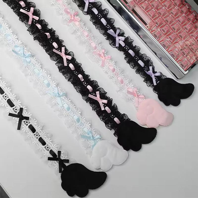 2026 NEW Bow Lace Wings Design - Gaming Accessories For Room recension och pris